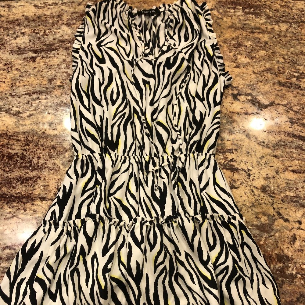 Fab'rik Zebra Mini Dress